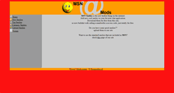 Desktop Screenshot of msn.mods-center.com